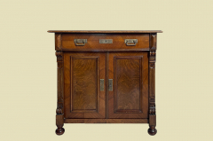 Kommode ANTIK Gründerzeit VINTAGE Nußbaum Halbschrank Schrank von 1880