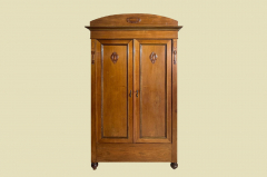 Kleiderschrank ANTIK Jugendstil VINTAGE Nußbaum Schrank von 1920