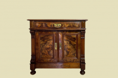 Kommode ANTIK Gründerzeit VINTAGE Nußbaum Halbschrank Schrank von 1880