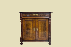 Kommode ANTIK Gründerzeit VINTAGE Nußbaum Halbschrank Schrank von 1880