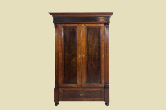 Kleiderschrank ANTIK Gründerzeit Nußbaum VINTAGE Schrank von 1880